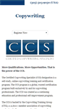 Mobile Screenshot of copywritingcertificate.com